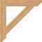 Ekena Millwork Traditional Slat Smooth Bracket, Western Red Cedar, 5 1/2"W x 40"D x 40"H BKT06X40X40TRA06SWR - alternate 4